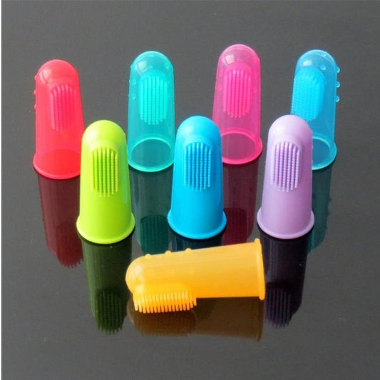 Super Soft Silicone Pet Finger Toothbrush