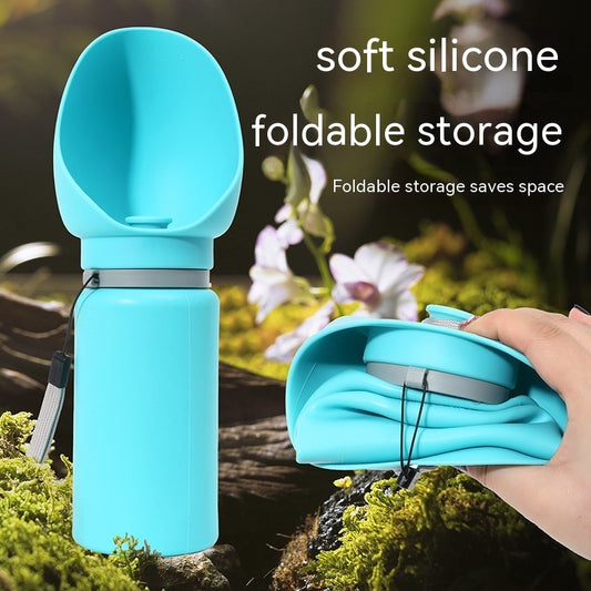 Folding Pet Travel Water Bottle