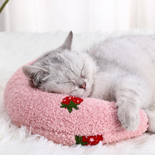 Soft U-Shaped Pet Pillow