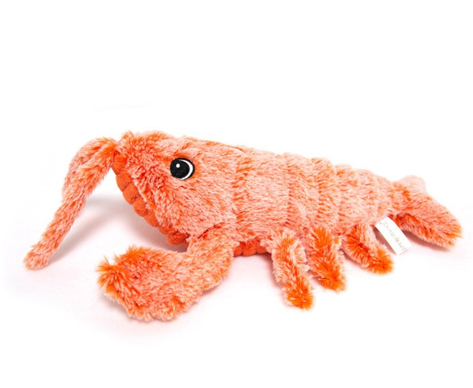 USB Rechargeable Electric Jumping Shrimp Cat Toy