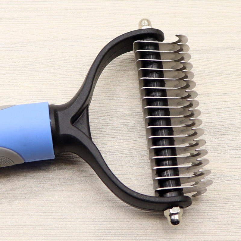 Double-Sided Dog Knot Comb