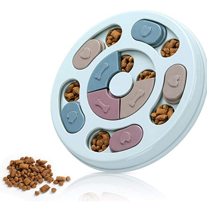 Interactive Dog Puzzle Feeding Bowl