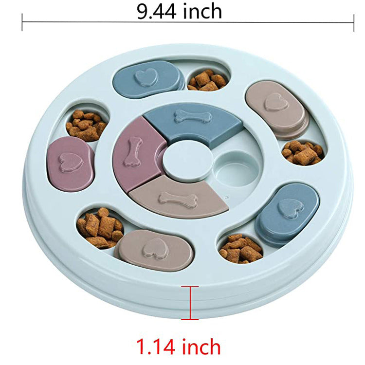 Interactive Dog Puzzle Feeding Bowl