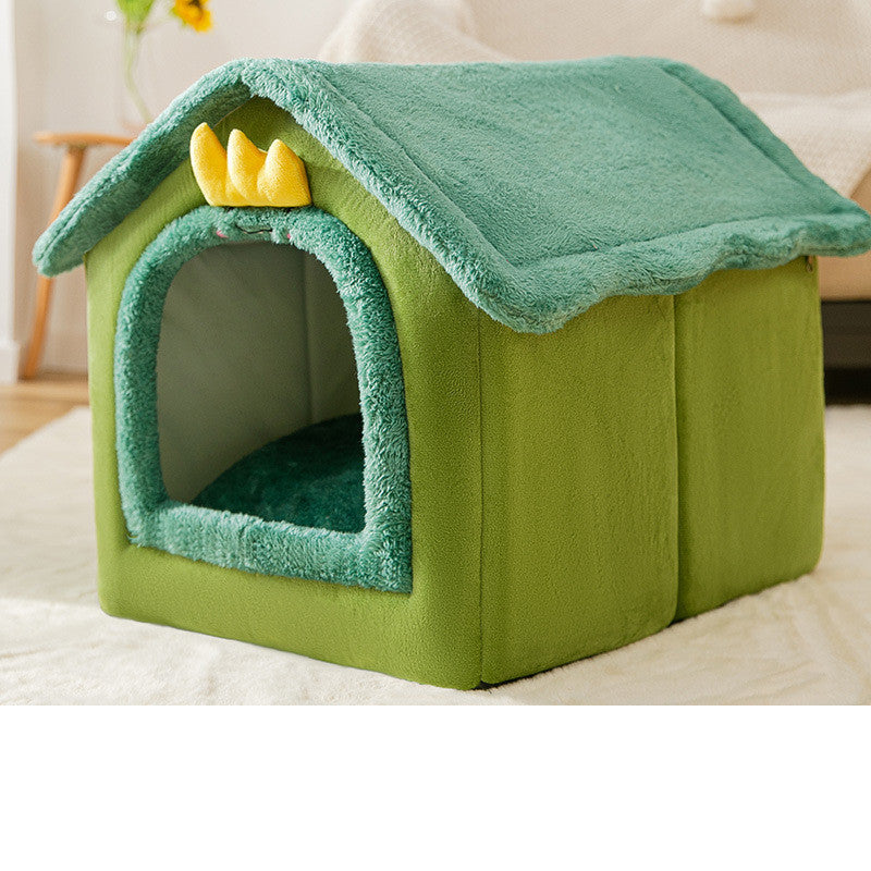 Foldable Pet House Bed