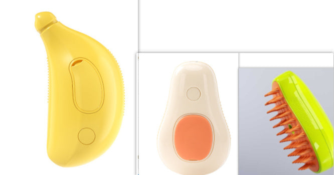 3-in-1 Electric Steam Pet Brush