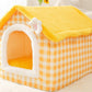 Foldable Pet House Bed