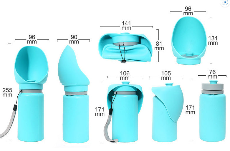 Folding Pet Travel Water Bottle