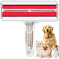 Pet Hair Remover Roller - Lint Roller for Pet Hair - Self Cleaning Dog & Cat Hair Remover - Remove Dog, Cat Hair from Furniture, Carpets, Bedding, Clothing and More. White