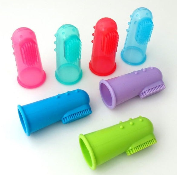 Super Soft Silicone Pet Finger Toothbrush