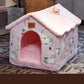 Foldable Pet House Bed