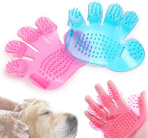 Pet Finger Grooming & Bath Brush