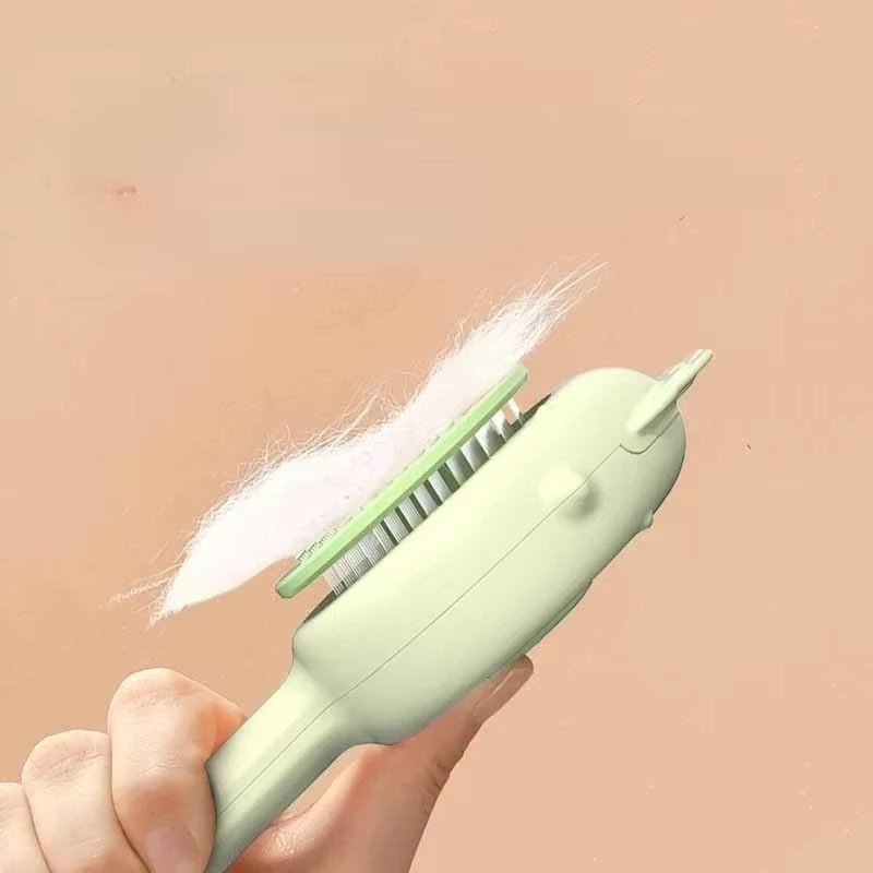 Pet Massage Brushes Cat Comb Hair Removal Pet Grooming Brushself Grooming Brush for Kitten Removes Tangles Loose Fur Cats Dogs