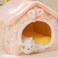 Foldable Pet House Bed