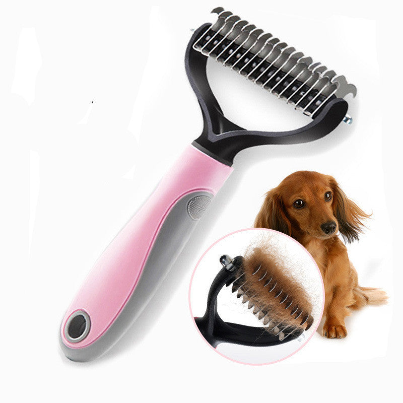 Double-Sided Dog Knot Comb