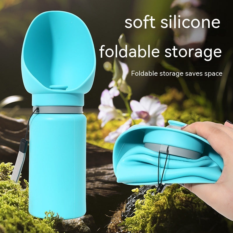 Folding Pet Travel Water Bottle
