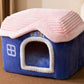 Foldable Pet House Bed