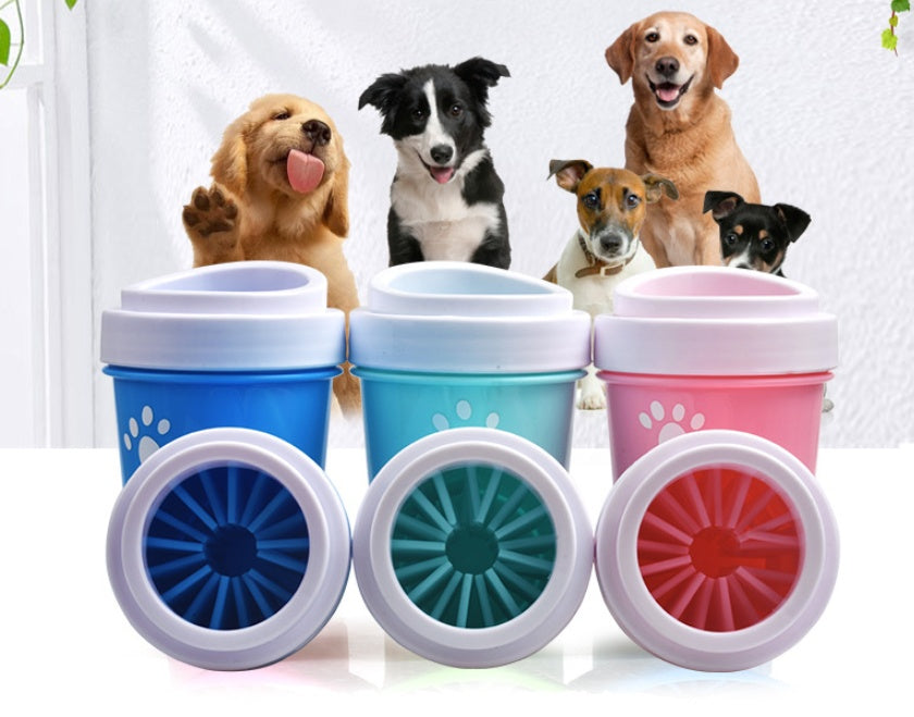 Silicone Dog Paw Cleaner Cup