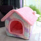 Foldable Pet House Bed
