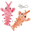 New Cat Toys Electric Lobster USB Rechargeable Simulation Jumping Shrimp Plush Electric Pet Teasing Cat Dogs Toys Pet Supplies