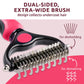 Deshedding Brush - Double-Sided Undercoat Rake for Dogs & Cats - Shedding Comb and Dematting Tool for Grooming, Extra Wide KK21 KK21