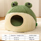 Frog-Themed Pet Bed