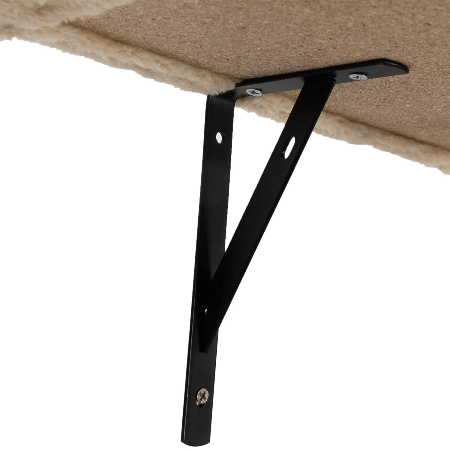 Cat Wall Shelves and Perches Set of 5, Sleeping Playing Lounging Climbing Cat Tree House for Multiple Cats, Beige