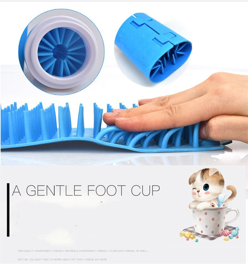 Silicone Dog Paw Cleaner Cup