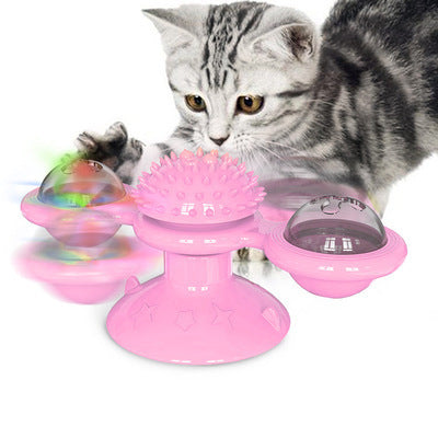 Cat Windmill Rotating Toy