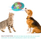 Dog Toy for Small Medium Large Dogs Cats Fly Disk Interactive Food Dispenser Improve IQ Slow Feeder Training Toys Pet Supplies