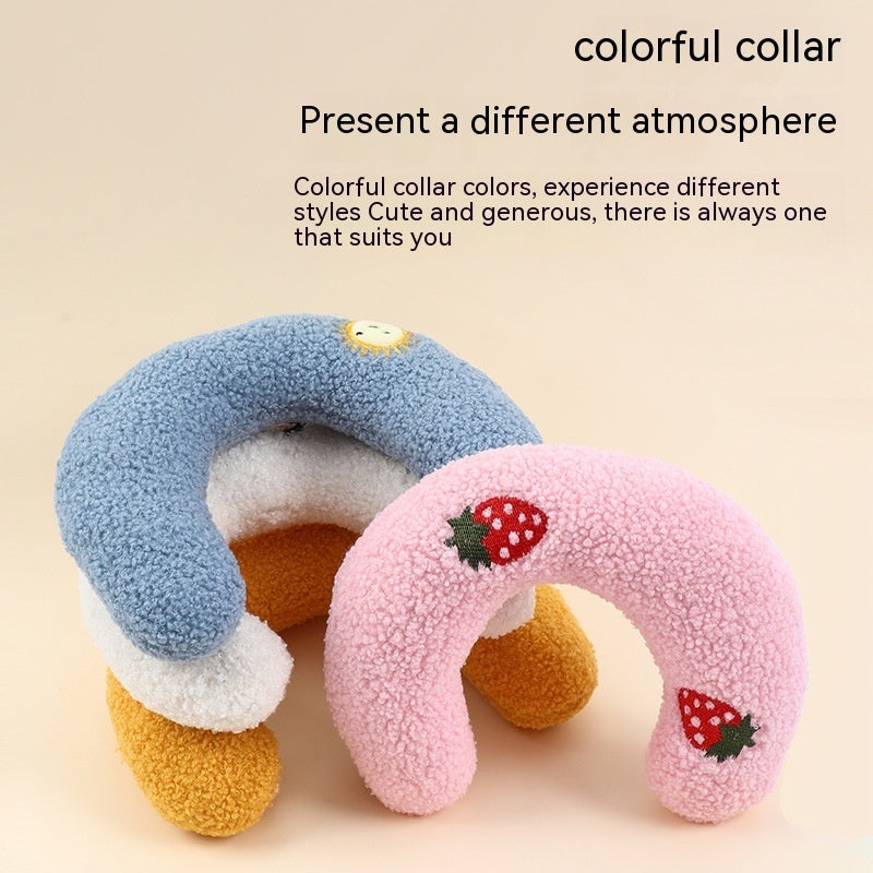 Soft U-Shaped Pet Pillow