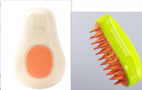 3-in-1 Electric Steam Pet Brush