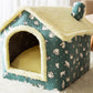 Foldable Pet House Bed