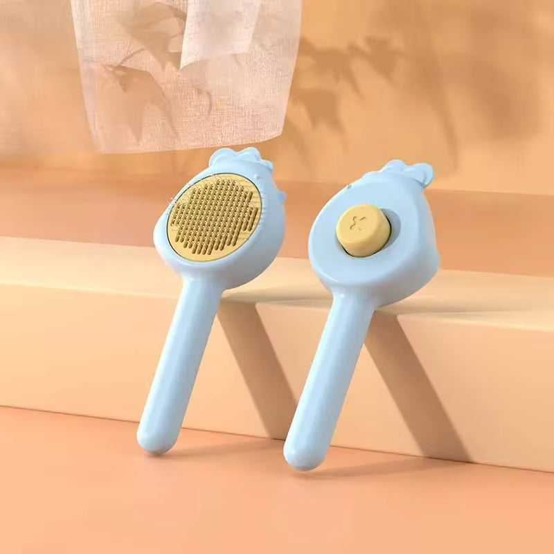 Pet Massage Brushes Cat Comb Hair Removal Pet Grooming Brushself Grooming Brush for Kitten Removes Tangles Loose Fur Cats Dogs