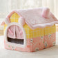 Foldable Pet House Bed